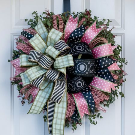 Spring time Floral Wreath